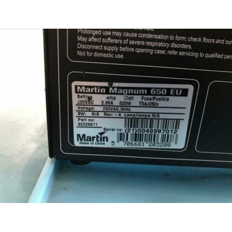 Rookmachine martin magnum 650