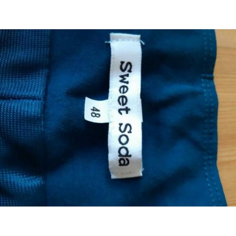 Sweet soda petrol rok maat 48