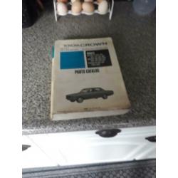 parts catalogus toyota crown RS50,MS55