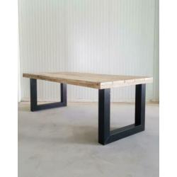 Industriële onderstellen Eettafel Tafel Keukentafel Bartafel