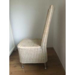 Rotan eetkamerstoel 4 stuks