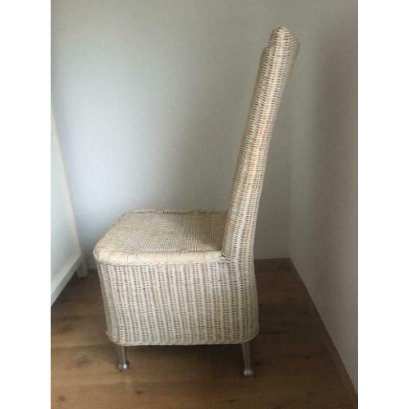 Rotan eetkamerstoel 4 stuks