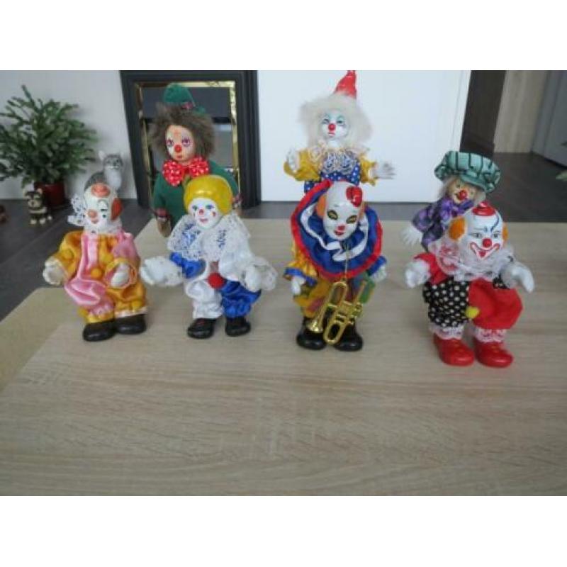 Tk 7 Brocante Clowntjes in goede staat