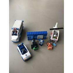 Duplo politie en helicopter