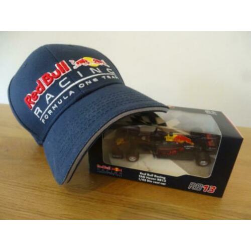 F1 Red Bull cap en modelauto (laatste items)