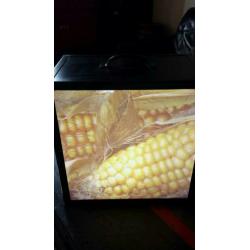 Lichtbak led 40x40x25 cm, 4,4m snoer