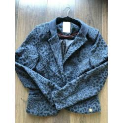 Nümph jasje maat xl blauw zwart