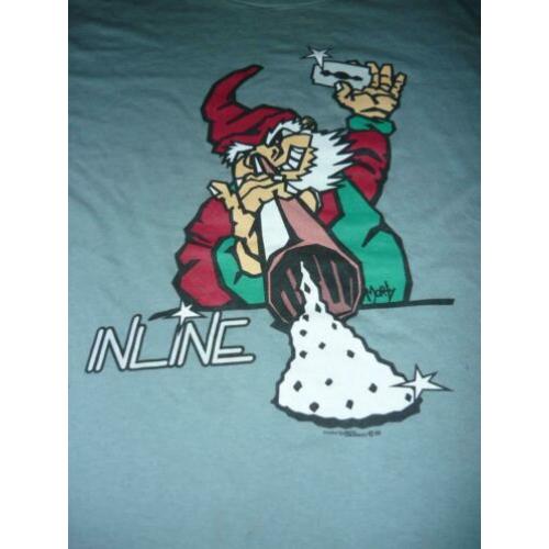 XL T-Shirt met Coke Snuivende Kabouter (Inline)