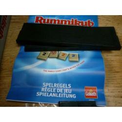 Spel RUMMIKUB TRAVEL The Original Goliath blauwe doos nieuw