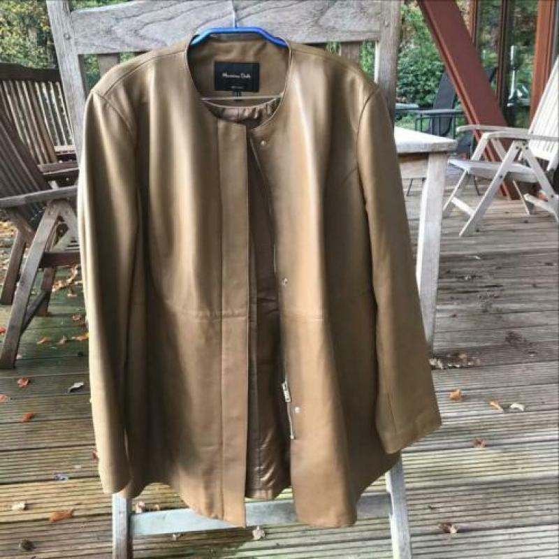 Massimo Dutti, blazer lang, maat XL is 40/42