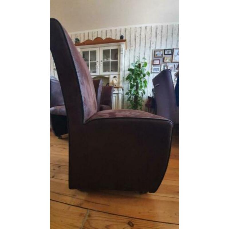 4 eetkamerstoelen te koop voor ZACHTE prijs