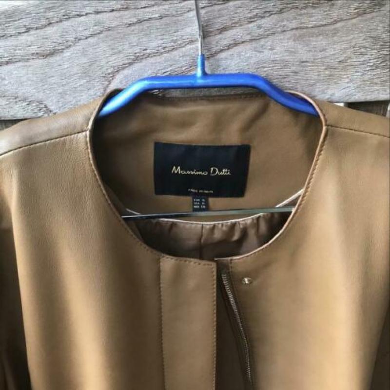 Massimo Dutti, blazer lang, maat XL is 40/42