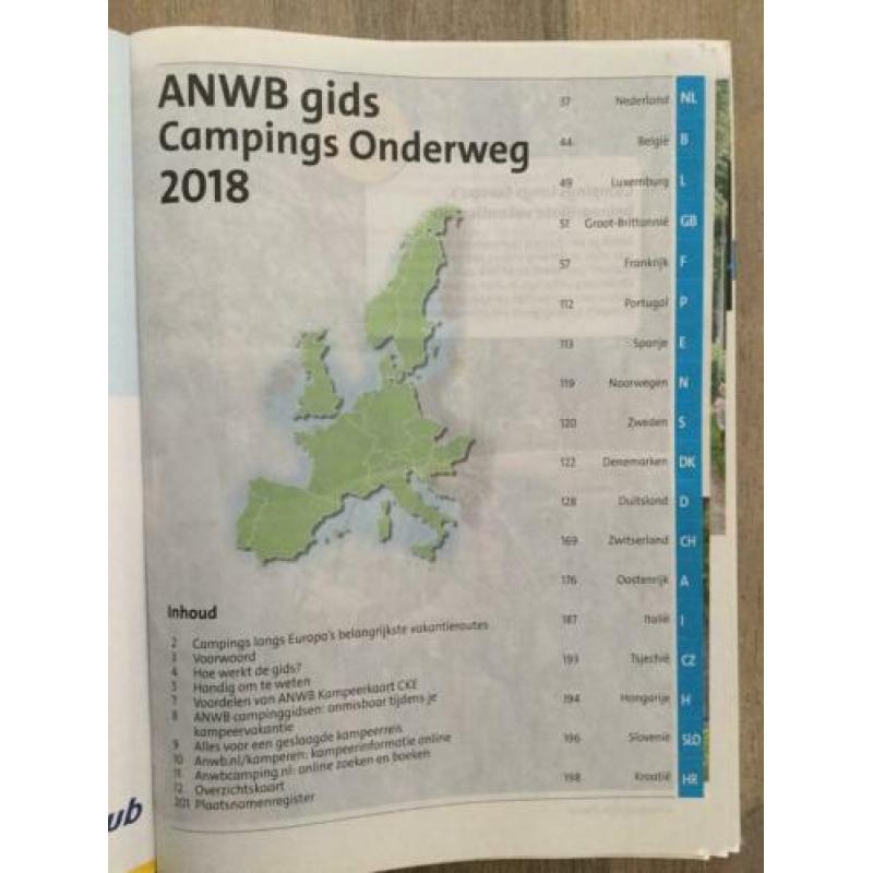 Campinggids voor doorreis