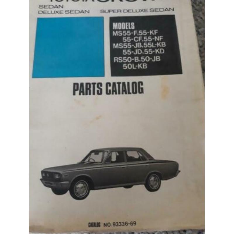 parts catalogus toyota crown RS50,MS55