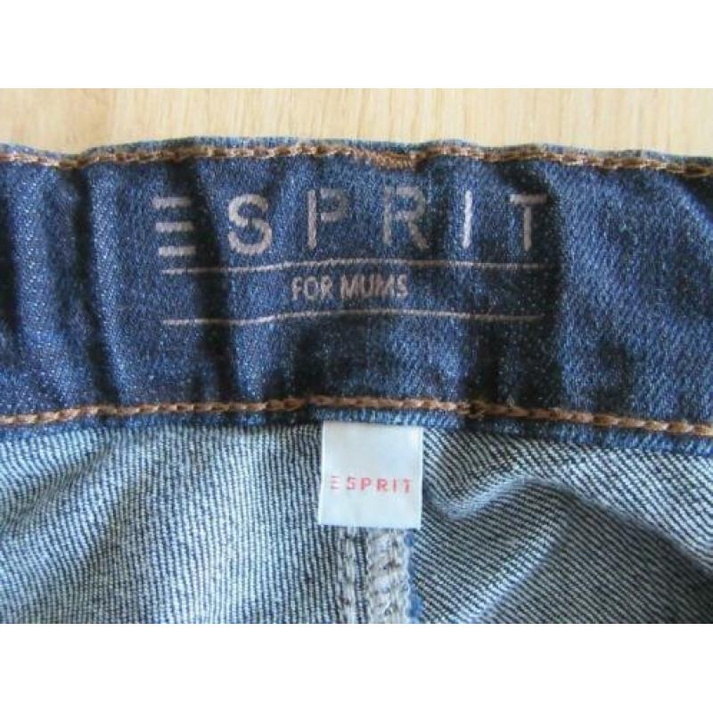 NIEUWE Esprit positie/zwangerschaps jeans/spijkerbroek(36/38
