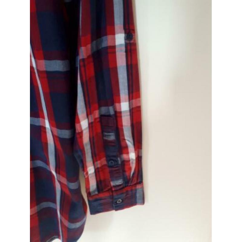 Geruite blouse