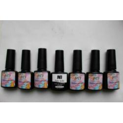 Z27 Glitter rode soak-off UV gel nieuw in verpakking