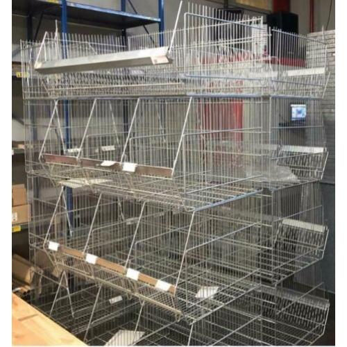 Draadmand, winkelstelling, draadbox, magazijnstelling