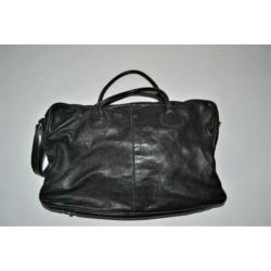Corsia leren tas zwart