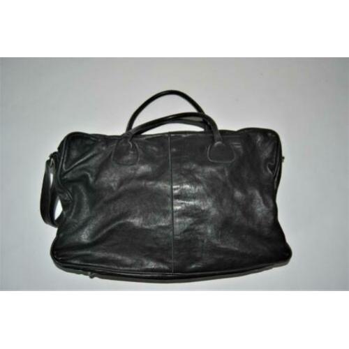 Corsia leren tas zwart