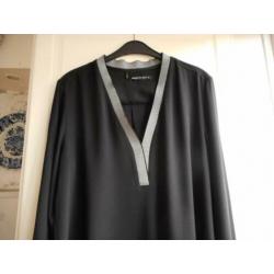 Mooie zwarte blouse top van Expresso mt 44