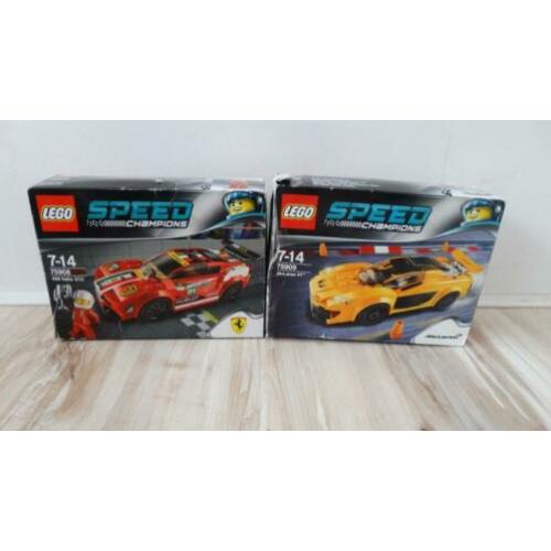 Lego Speed Champions 75908 en 75909