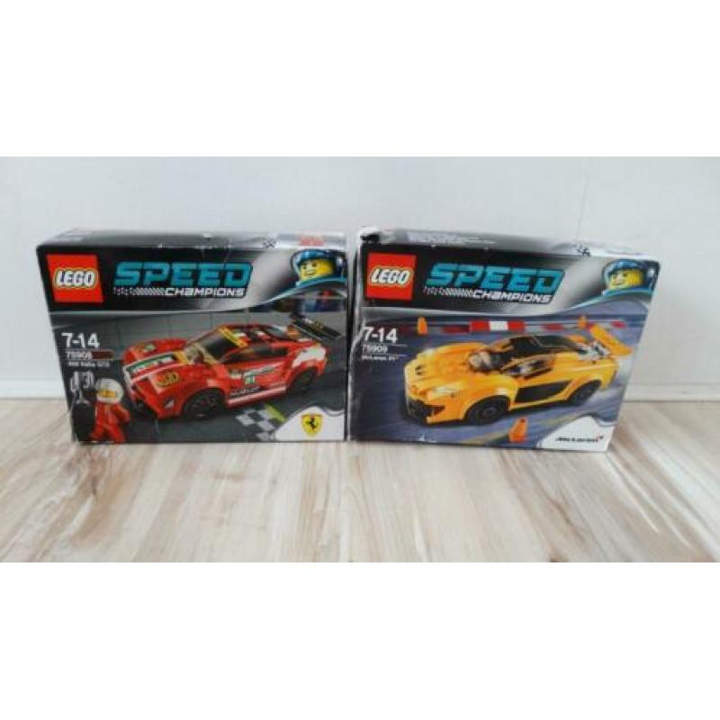 Lego Speed Champions 75908 en 75909
