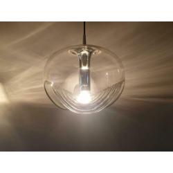 2 x Peill und Putzler wave chrome hanglampen