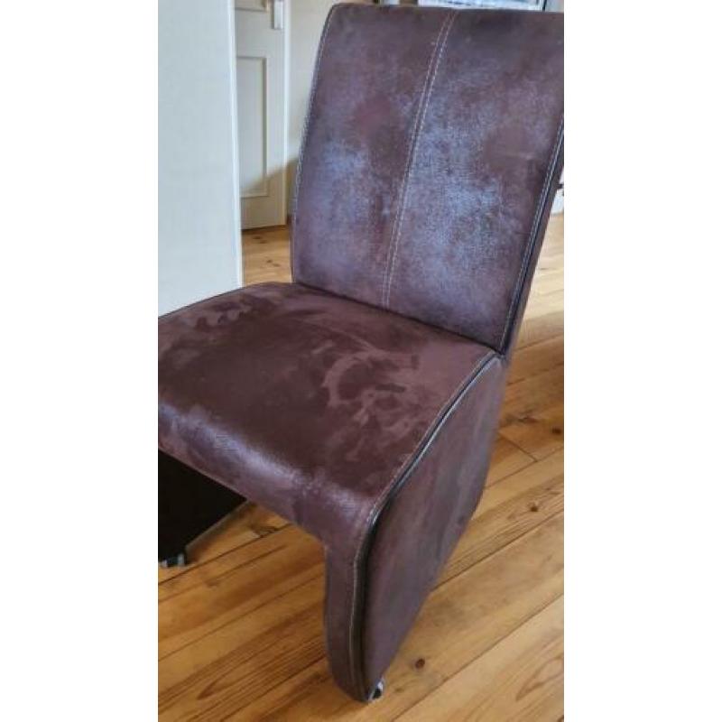 4 eetkamerstoelen te koop voor ZACHTE prijs