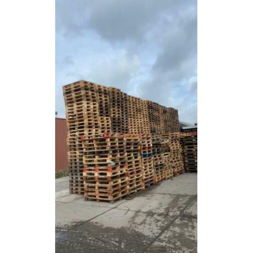 Pallets te koop gezocht!