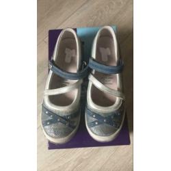 Twins ballerina’s leer, maat 33 breedte 2,5