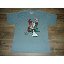 XL T-Shirt met Coke Snuivende Kabouter (Inline)