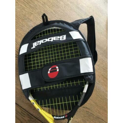 Babolat tennisracket 125 met rugdraaghoes