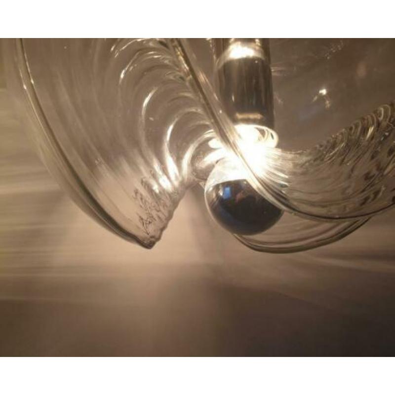 2 x Peill und Putzler wave chrome hanglampen