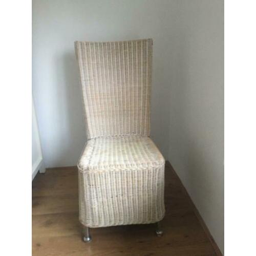 Rotan eetkamerstoel 4 stuks