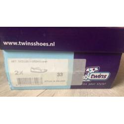 Twins ballerina’s leer, maat 33 breedte 2,5