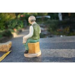 beeld kleermaker hoogte 16 cm