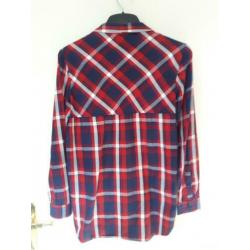 Geruite blouse