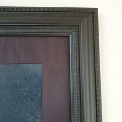 Groot decoratief portrait van Robert Redford, houten lijst,