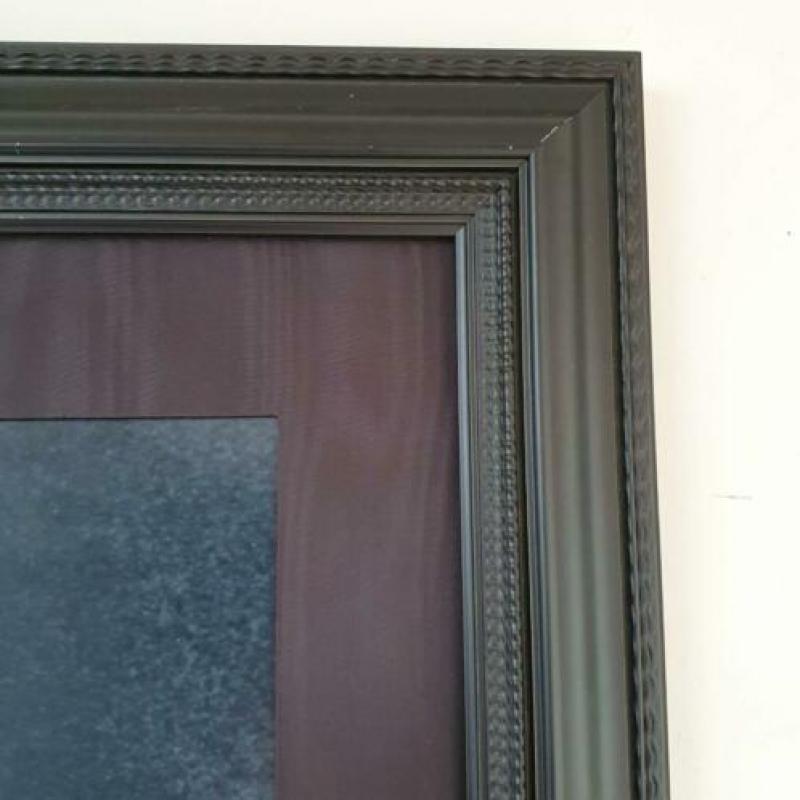 Groot decoratief portrait van Robert Redford, houten lijst,