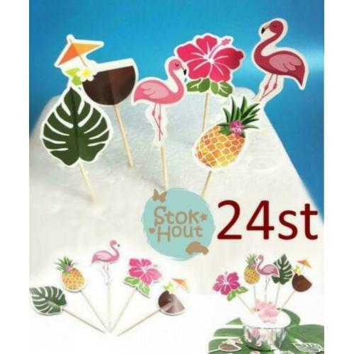 Leuke cupcake decoratie 'Beachparty' - 24st | Stokhout 74