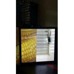 Lichtbak led 40x40x25 cm, 4,4m snoer