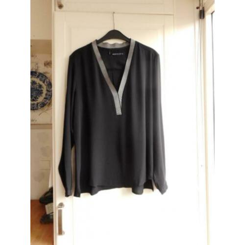 Mooie zwarte blouse top van Expresso mt 44