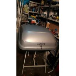 Te Koop Hapro dakkoffer ,eventueel met universele dakdragers