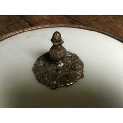 Plafondlamp wit matglas