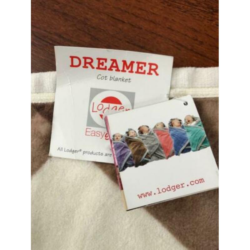 Mooie Fleece deken van Lodger, voor kinderbed.Nieuw!