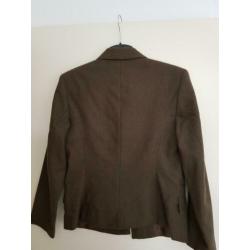 Groen colbert maat 38