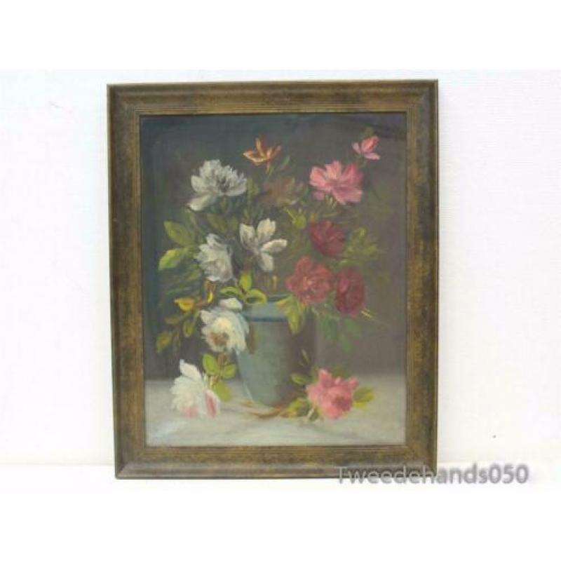 Bloemen in vaas schilderij 87010