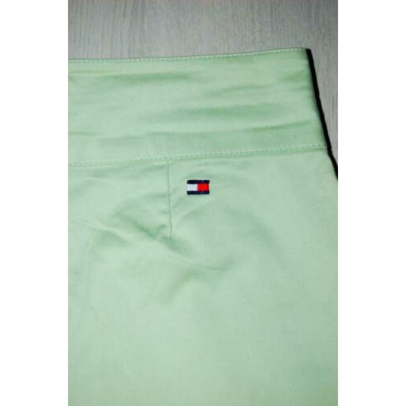 TOMMY HILFIGER capri, broek, pantalon, mint groen, Mt. 38
