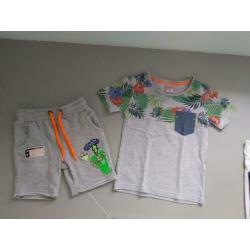 Vingino korte broek met sturdy shirt maat 98